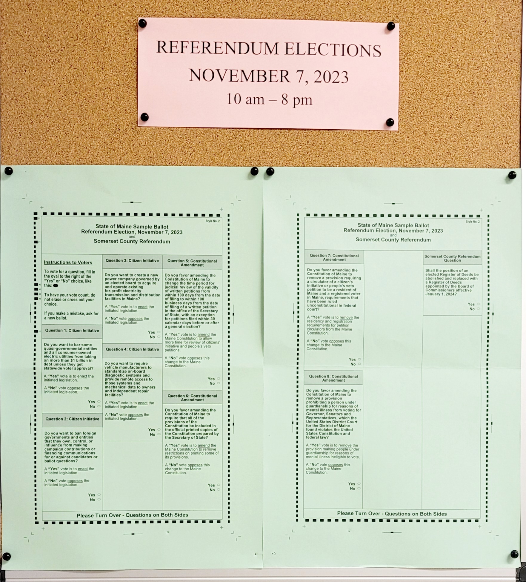 cambridge vote by post